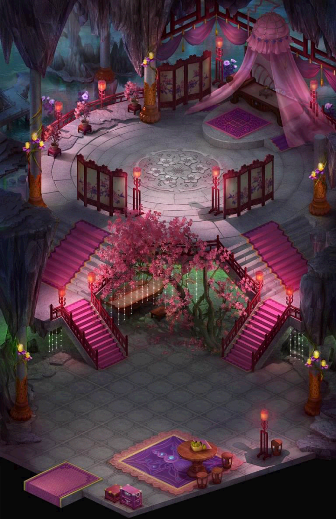 桃花仙境洞房-预览图